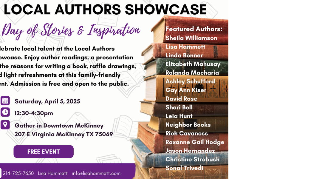 Local Authors Showcase – A Day of Stories & Inspiration