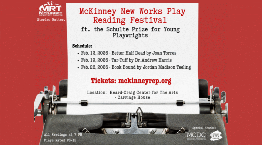 MRT Names Winner of the Schulte Prize for Young Playwrights