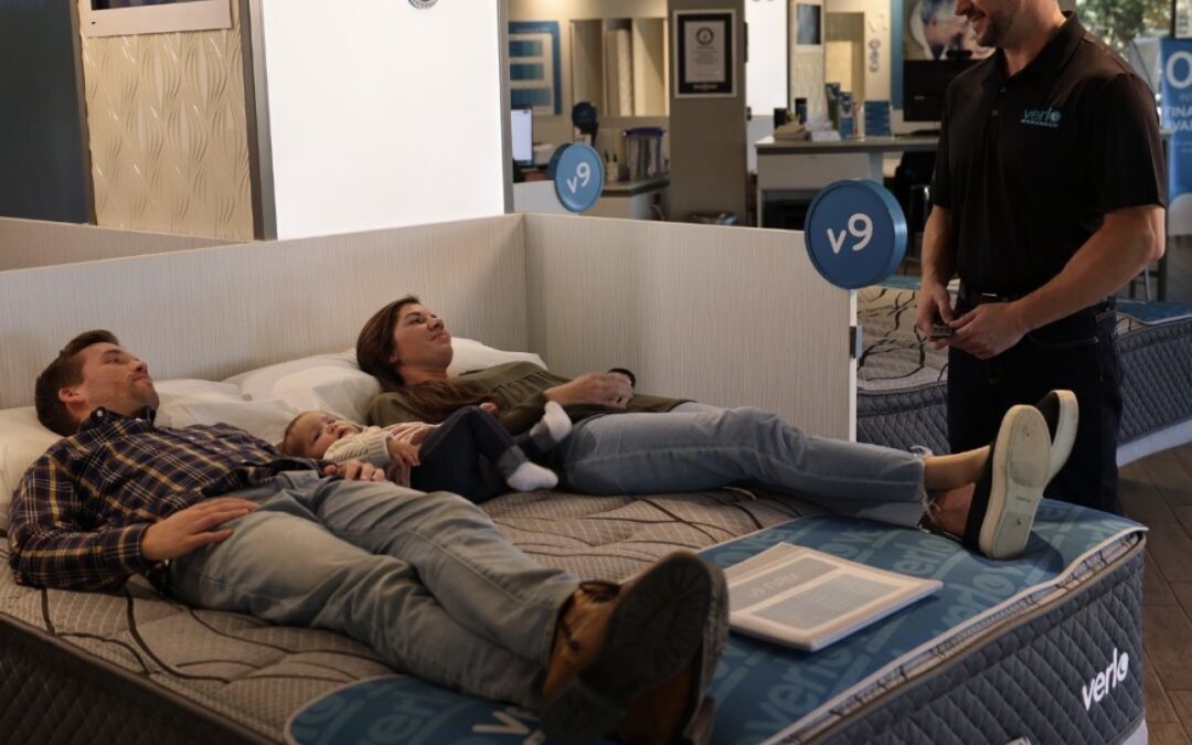 Verlo Mattress Showroom Refresh and Clearance